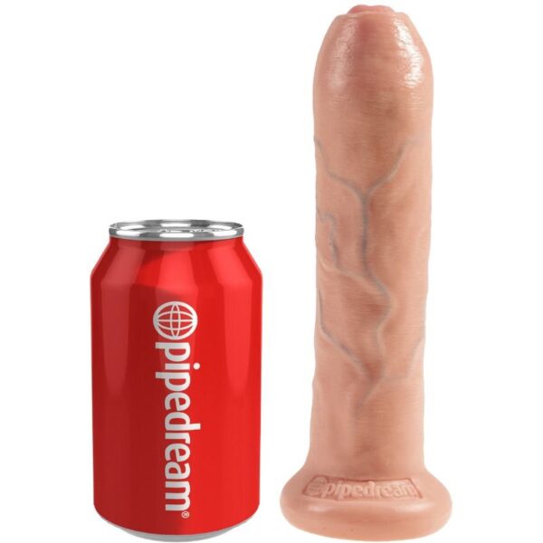 KING COCK DILDO REALISTICO UNCUT NATURAL 21 CM - Imagen 2