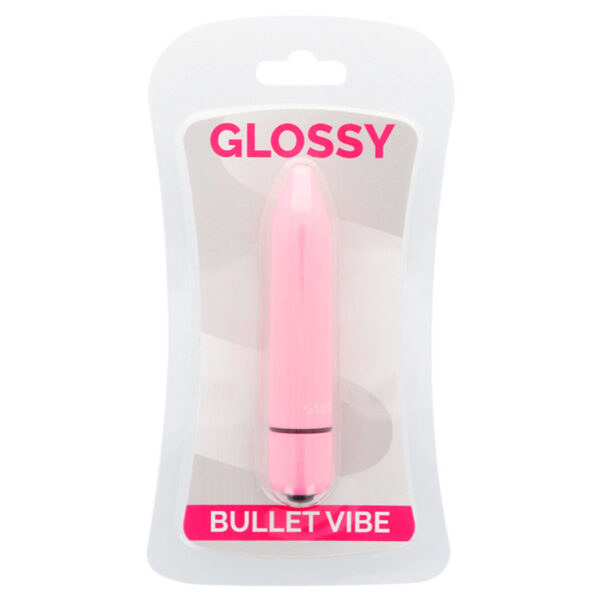 GLOSSY THIN VIBRADOR ROSA - Imagen 3