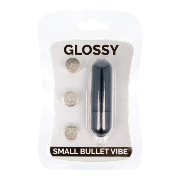 GLOSSY SMALL BALA VIBRADORA NEGRO - Imagen 3