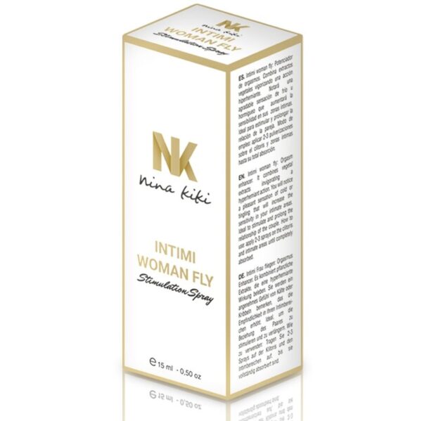 NINA KIKÍ INTIMI WOMANFLY SPRAY POTENCIADOR ORGASMO - Imagen 2