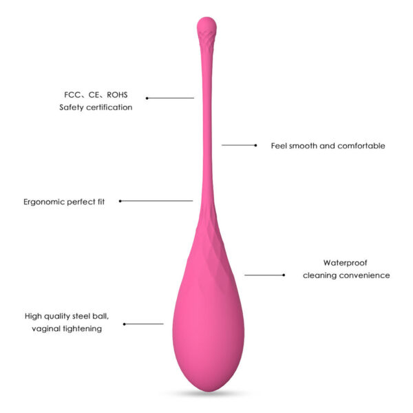 LESLIE KEGEL FIT ENTREGADOR SUELO PELVICO 6 PESOS - Imagen 4