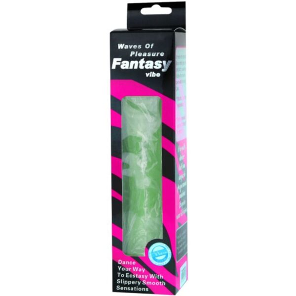 WAVES OF PLEASURE VIBRADOR 23 CM VERDE - Imagen 5