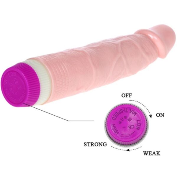 VIBRADOR REALÍSTICO PARA PRINCIPIANTES 21.5 CM - Imagen 3