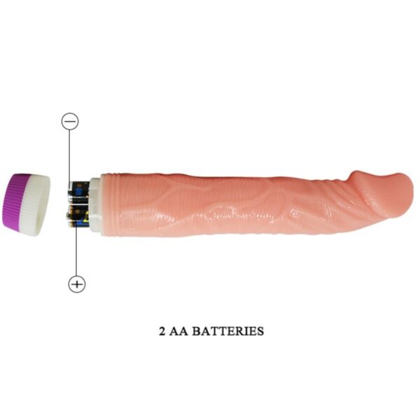 VIBRADOR REALÍSTICO NATURAL 22 CM - Imagen 5