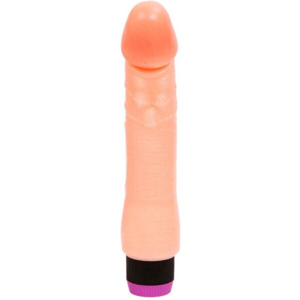VIBRADOR REALISTICO FLEXIBLE NATURAL 24 CM - Imagen 4