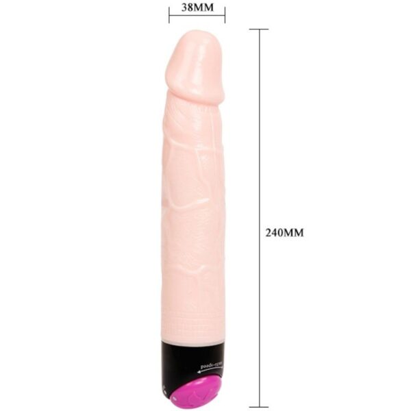 COLORFUL SEX  VIBRACION Y ROTACION 24 CM - Imagen 3