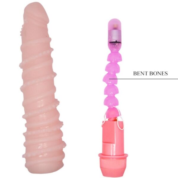 FLEXI VIBE SENSUAL VIBRADOR ESPIRAL 19.5 CM - Imagen 4