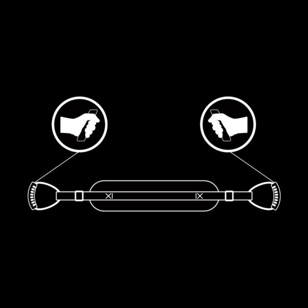 FETISH SUBMISSIVE ARNÉS PARA HACERLO ESTILO PERRITO CON FORRO DE NOPRENO - Imagen 3