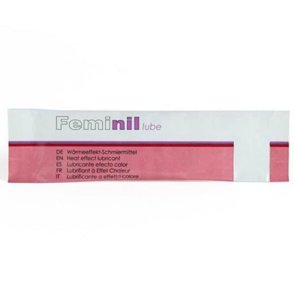 500 COSMETICS FEMINIL LUBE LUBRICANTE BASE AGUA EFECTO CALOR - Imagen 2