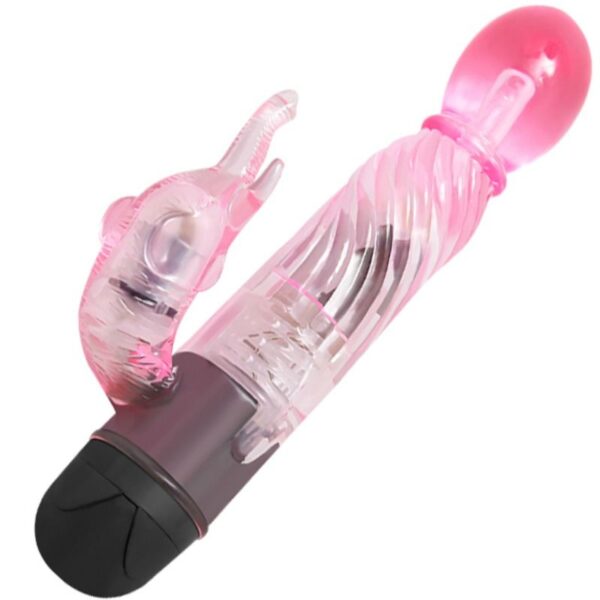 GIVE YOU A KIND OF LOVER VIBRADOR CON RABBIT ROSA 10 MODOS - Imagen 4