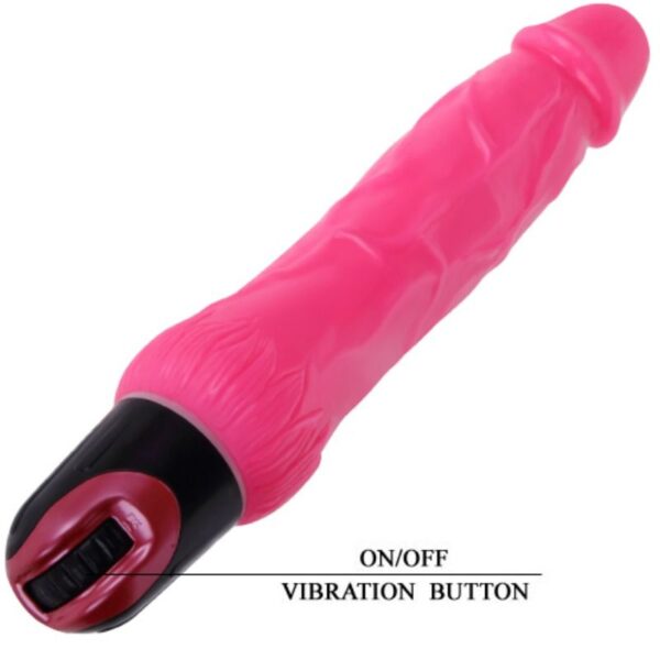 VIBRATOR DAAPLY PLEASURE MULTIVELOCIDAD ROSA - Imagen 3