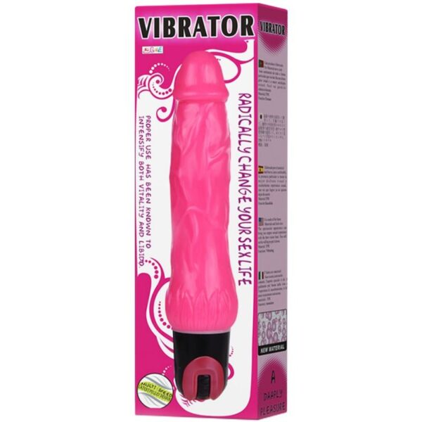 VIBRATOR DAAPLY PLEASURE MULTIVELOCIDAD ROSA - Imagen 5