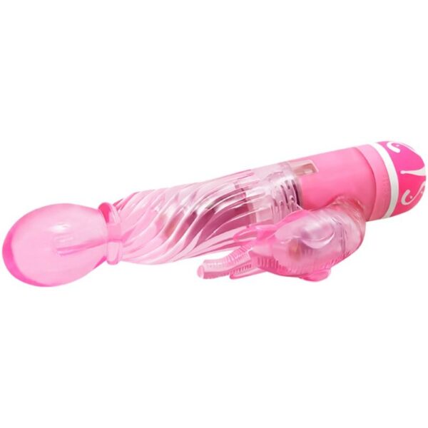 BAILE VIBRADOR MULTIVELOCIDAD CON ESTIMULADOR ROSA - Imagen 3