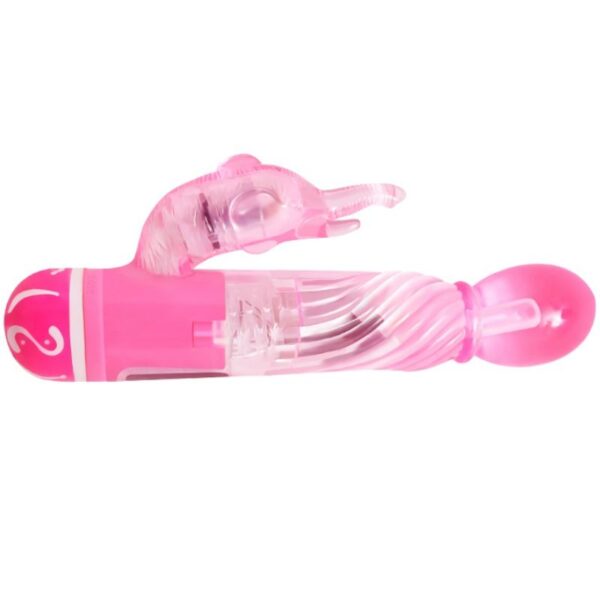 BAILE VIBRADOR MULTIVELOCIDAD CON ESTIMULADOR ROSA - Imagen 4
