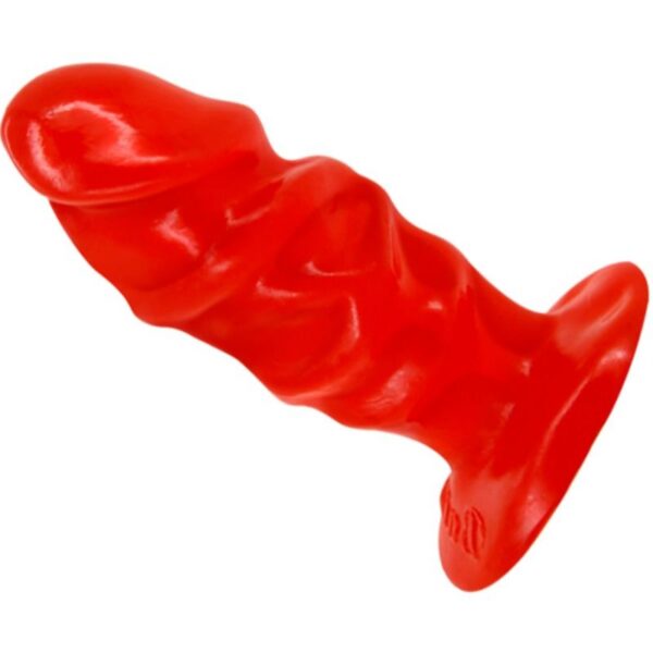 BAILE PLUG ANAL UNISEX CON VENTOSA ROJO - Imagen 4