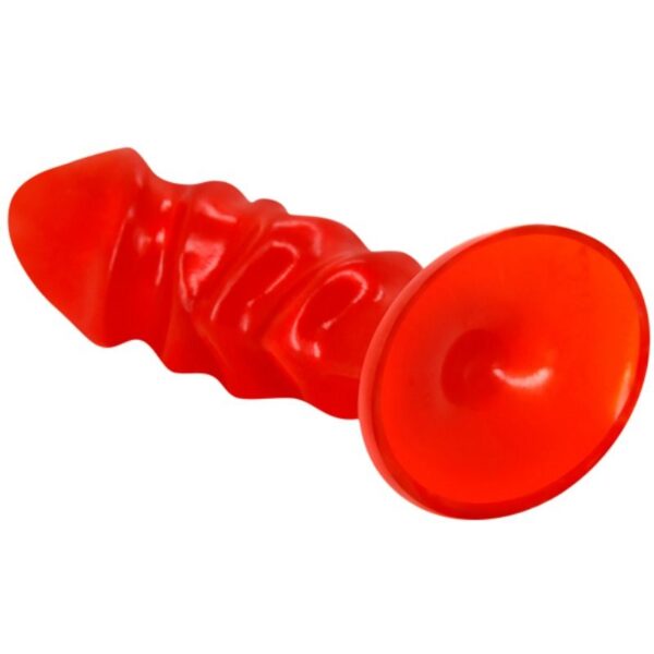BAILE PLUG ANAL UNISEX CON VENTOSA ROJO - Imagen 5