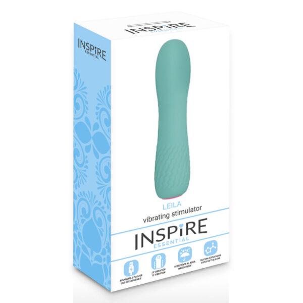 INSPIRE ESSENTIAL LEILA  VIBRADOR TURQUESA - Imagen 3