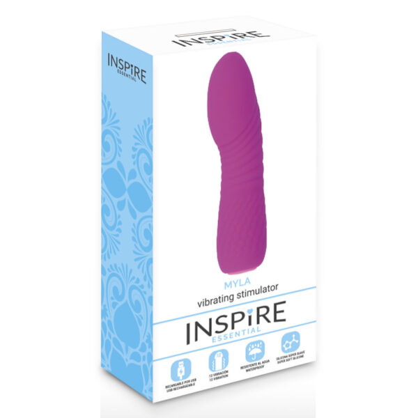INSPIRE ESSENTIAL MYLA VIBRADOR LILA - Imagen 3