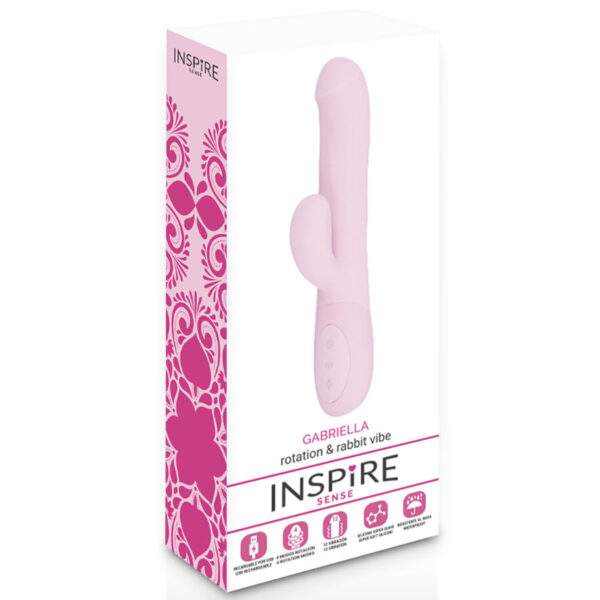INSPIRE SENSE GABRIELLA VIBRADOR ROSA - Imagen 3