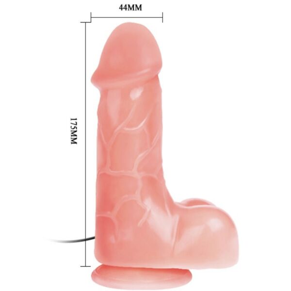 VIBRADOR REALISTICO BARBARA NATURAL - Imagen 2