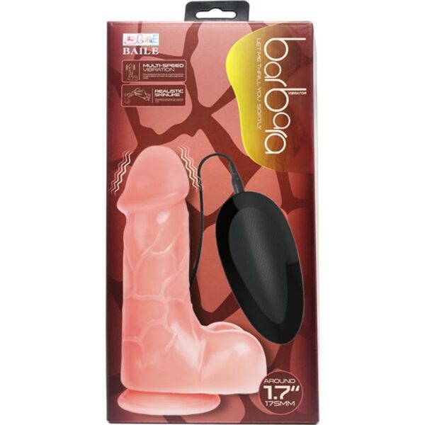 VIBRADOR REALISTICO BARBARA NATURAL - Imagen 5