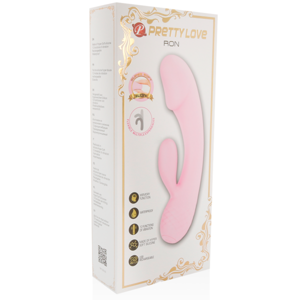 PRETTY LOVE SMART VIBRADOR RON CON RABBIT - Imagen 2