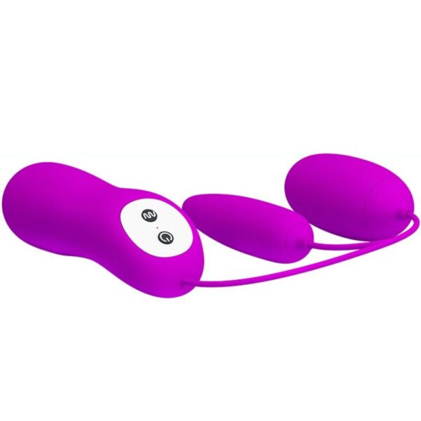 PRETTY LOVE IRMA HUEVO VIBRADOR DOBLE - Imagen 2