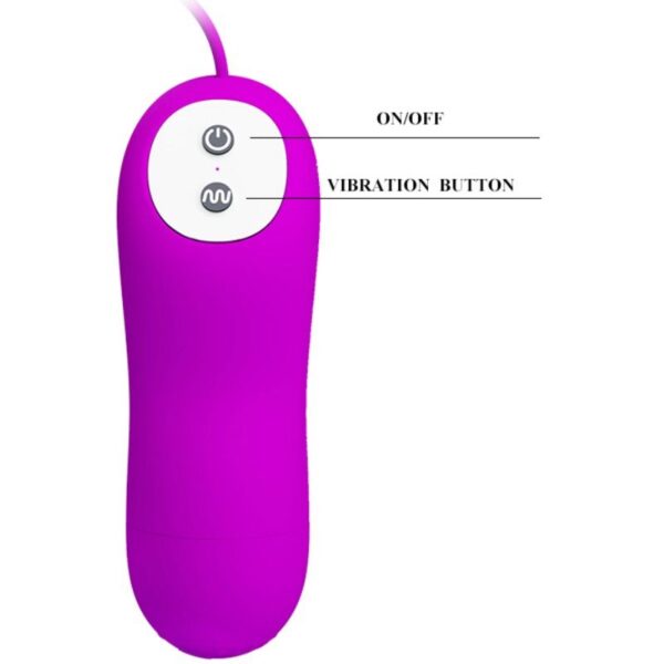PRETTY LOVE IRMA HUEVO VIBRADOR DOBLE - Imagen 5