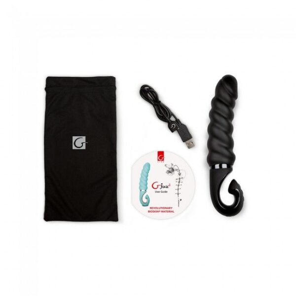 G-JACK 2 - DILDO VIBRADOR NEGRO - Imagen 3