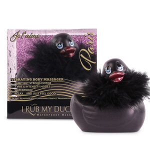I RUB MY DUCKIE 2.0  PATO VIBRADOR PARIS (BLACK)