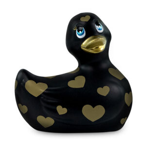 I RUB MY DUCKIE 2.0  PATO VIBRADOR ROMANCE (BLACK  GOLD)