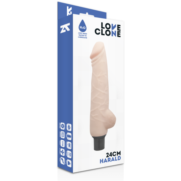 LOVECLONE HARALD SELF LUBRICATION VIBRADOR 24CM - Imagen 4