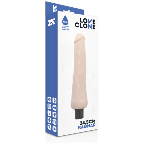 LOVECLONE RAGNAR SELF LUBRICATION VIBRADOR 24.5CM - Imagen 4