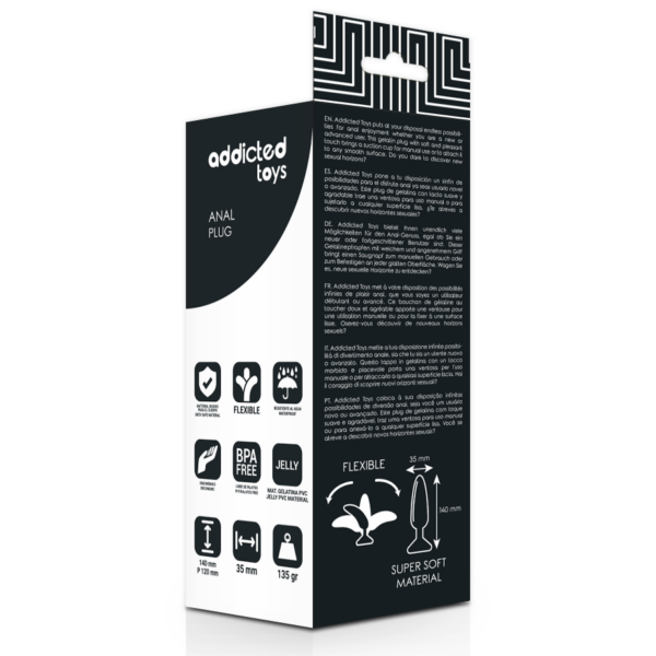 ADDICTED TOYS ANAL PLUG 13.5CM - Imagen 4