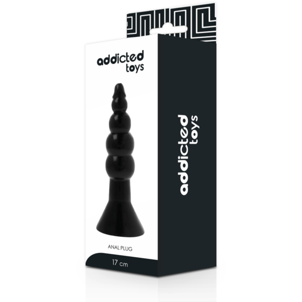 ADDICTED TOYS ANAL PLUG 17CM BLACK - Imagen 3