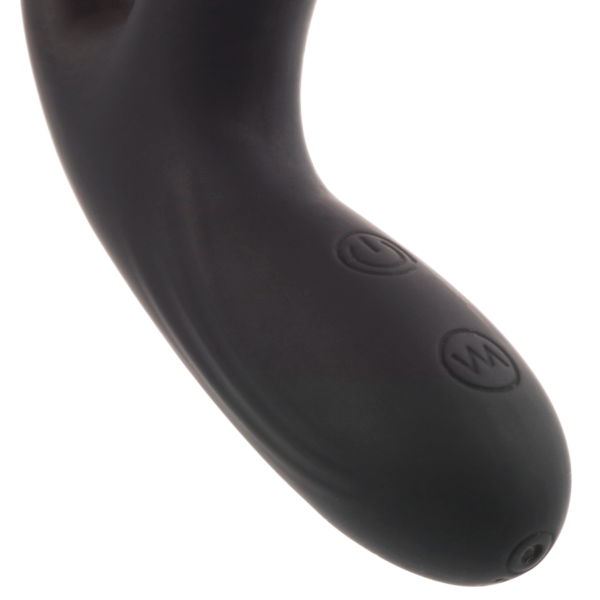 ADDICTED TOYS ANAL MASSAGER BLACK VIBRATION - Imagen 3