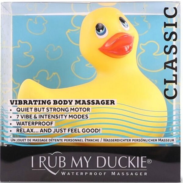 I RUB MY DUCK CLASSIC PATO VIBRADOR AMARILLO - Imagen 3