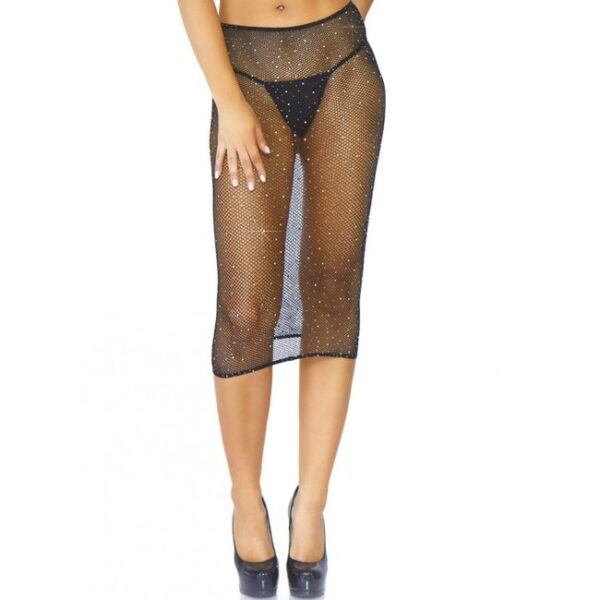 LEG AVENUE VESTIDO CONVERTIBLE DE TUBO NEGRO T.U. - Imagen 3