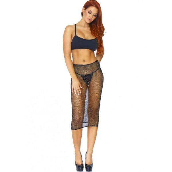 LEG AVENUE VESTIDO CONVERTIBLE DE TUBO NEGRO T.U. - Imagen 4
