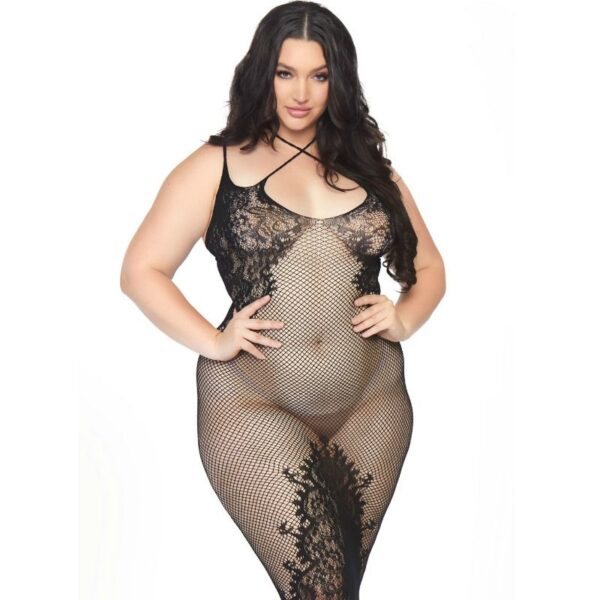 LEG AVENUE VESTIDO EN CUERPO DE RED 1X-2X - Imagen 2