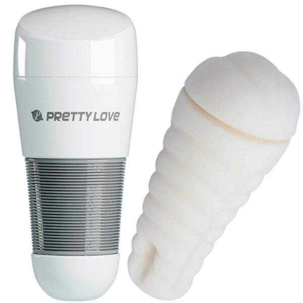 PRETTY LOVE KITTY MASTURBADOR BLANCO VAGINA 2 - Imagen 2