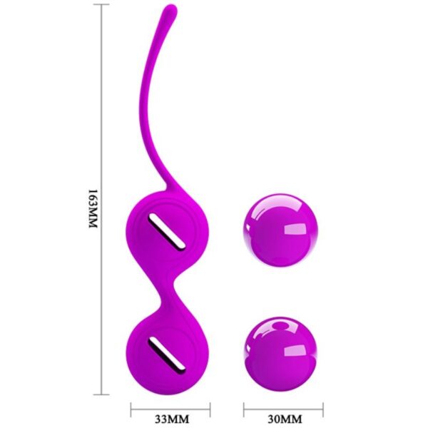 PRETTY LOVE ORGASMIC BALLS KEGEL TIGHTEN UP I LILA - Imagen 4