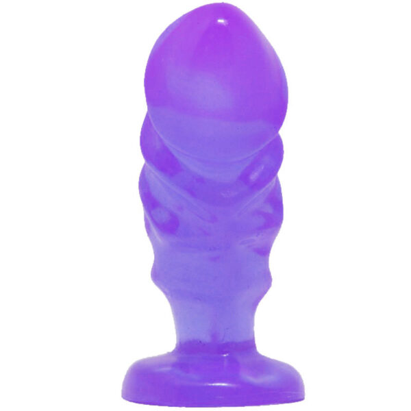 BAILE PLUG ANAL UNISEX CON VENTOSA LILA - Imagen 2