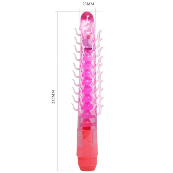 FLEXI VIBE SENSUAL SPINE BENDABLE VIBRATING DILDO LILA 23.5 CM - Imagen 4