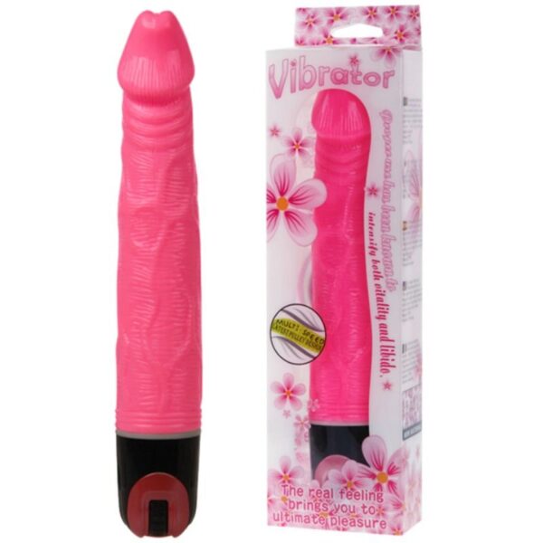 BAILE VIBRATOR MULTI-SPEED 21.5 CM ROSA - Imagen 2