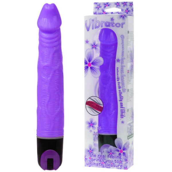 BAILE VIBRATOR MULTI-SPEED 21.5 CM MORADO - Imagen 3