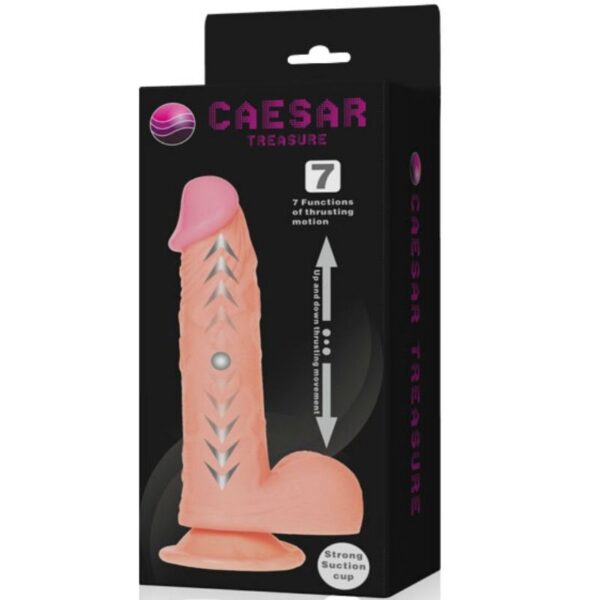 CAESAR TREASURE DILDO REALISTICO FUNCION UPDOWN - Imagen 2