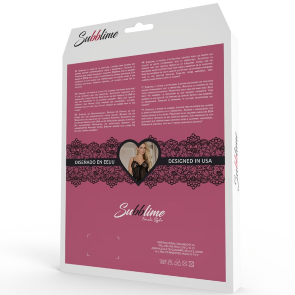 SUBBLIME TEDDY PATRONES FLORALES S/M - Imagen 5