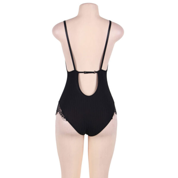 SUBBLIME QUEEN PLUS TEDDY CON TRANSPARENCIAS Y FLECOS - Imagen 3