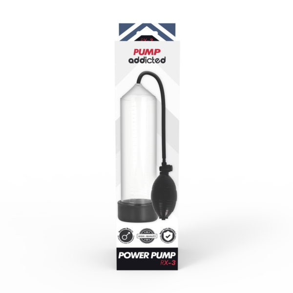 PUMP ADDICTED - BOMBA ERECCIÓN RX3 TRANSPARENTE - Imagen 5